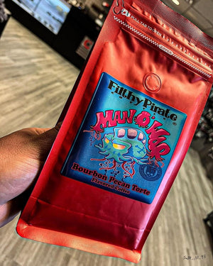 Man O War Bourbon Pecan Torte Flavored Coffee