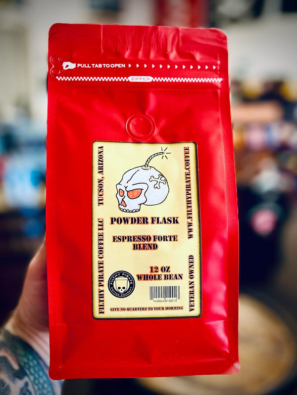 Powder Flask Medium Espresso Blend