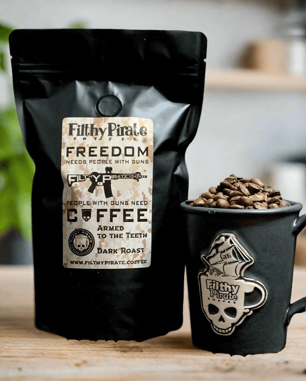 Armed To The Teeth Dark Roast Coffee